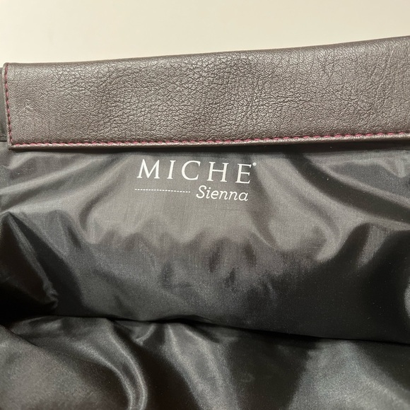 EUC Bag Miche Sienna Purse Shell Brown Pink X-Large School Office (A2) - Picture 5 of 6